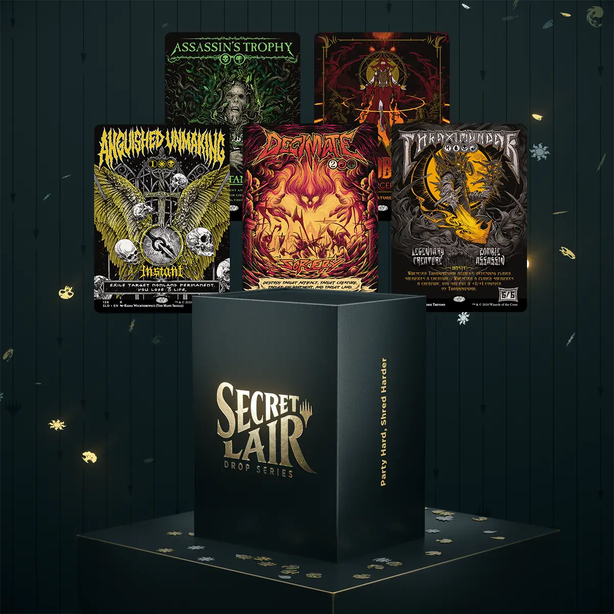 Secret Lair: Drop Series - Party Hard Shred Harder - Magic Card Box