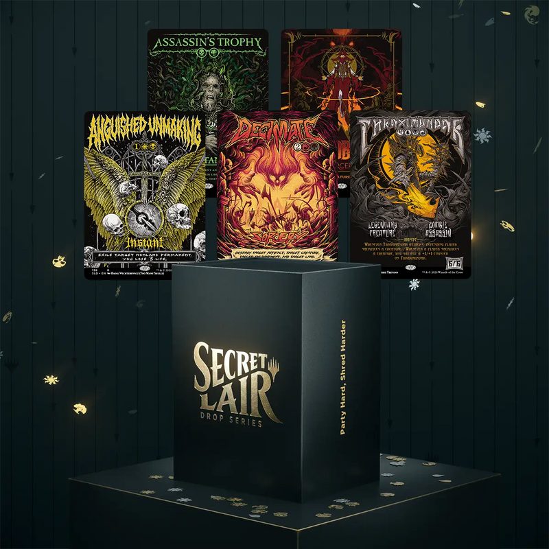 Secret Lair: Drop Series - Party Hard Shred Harder - Magic Card Box
