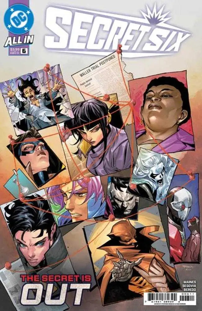 Secret Six #6 (Of 6) Cover A Stephen Segovia - Comic Book