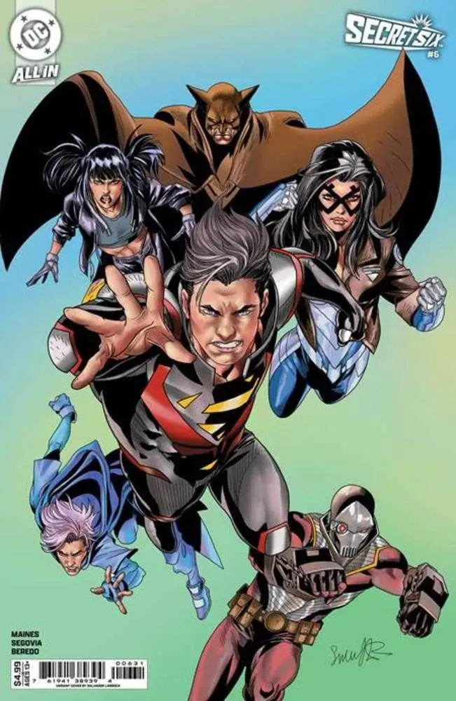 Secret Six #6 (Of 6) Cover C Salvador Larroca Card Stock Variant - Comic Book