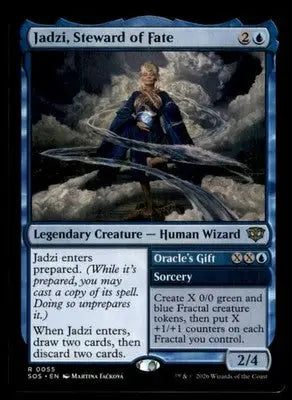 Secrets of Strixhaven Jadzi Steward of Fate 55 R SOS 2026