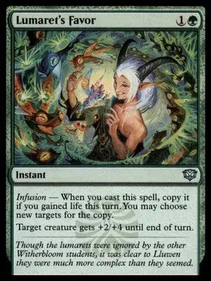 Secrets of Strixhaven Lumaret’s Favor 153 U SOS 2026 - Magic Card Single