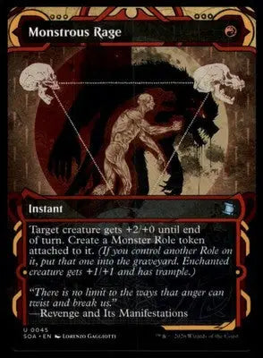 Secrets of Strixhaven: Mystical Archive Monstrous Rage 45 U SOA 2026