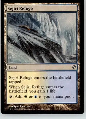 Sejiri Refuge - Duel Decks: Venser vs. Koth - 36 - HP Magic: The Gathering - Magic Card Single