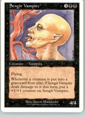 Sengir Vampire - Battle Royale Box Set - MP Magic: The Gathering - Magic Card Single