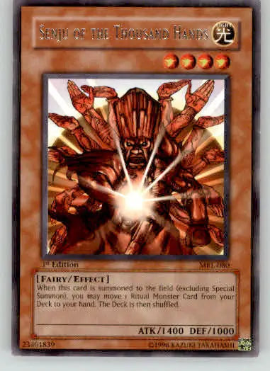 Senju of the Thousand Hands - Magic Ruler - MRL-080 - 1st Edition NM - Yu-Gi-Oh! Card Single