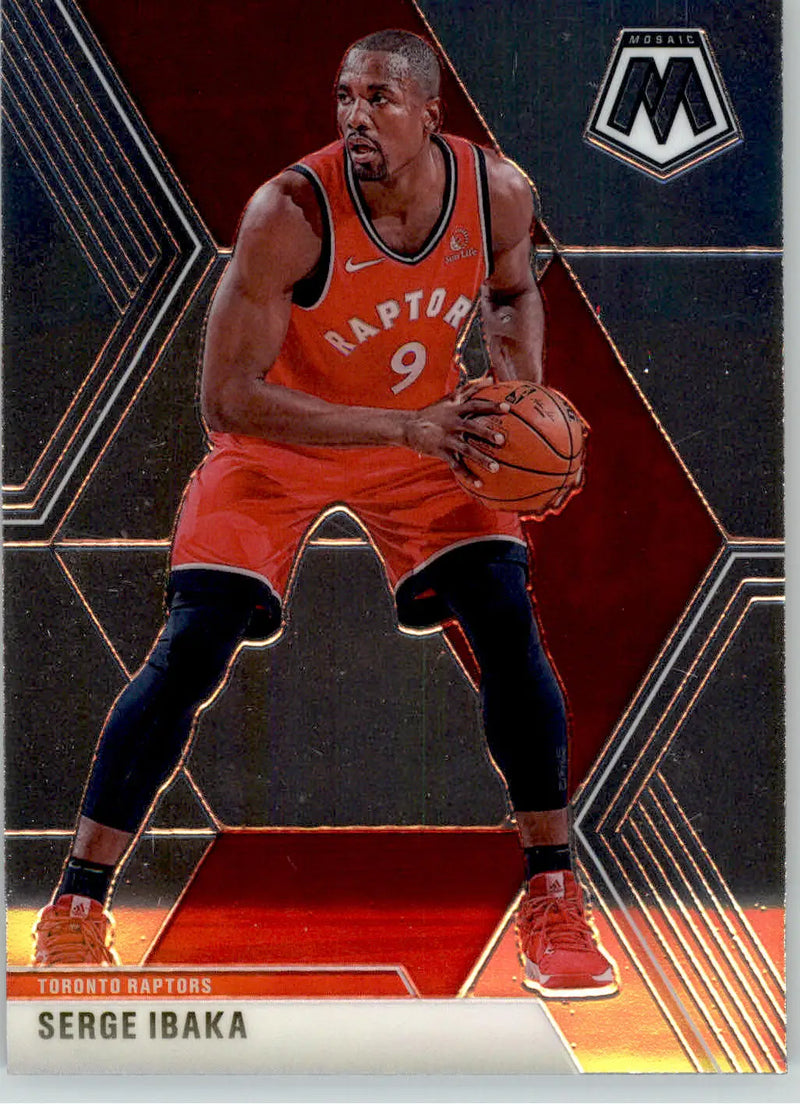 Serge Ibaka - 2019-20 Panini Mosaic - #69 - Basketball - Basketball Card Single