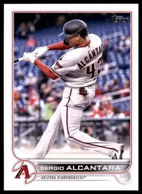 Sergio Alcantara 2022 Topps Update #US279 Arizona Diamondbacks - Baseball Card Single