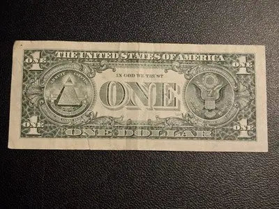 Series 2003 $1 One Dollar Bill Federal Reserve Note Chicago G District - Coins & Currency