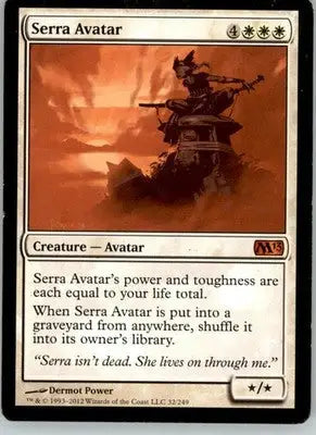 Serra Avatar - Magic 2013 (M13) - 32 - MP Magic: The Gathering - Magic Card Single