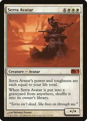 Serra Avatar - Magic 2013 (M13) - 32 - MP Magic: The Gathering - Magic Card Single