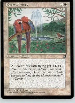 Serra Aviary - Homelands - HP Magic: The Gathering - Magic Card Single