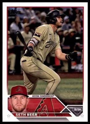 Seth Beer 2023 Topps #105 Arizona Diamondbacks - Baseball Card Single