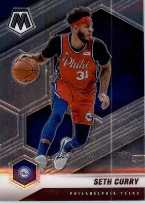 Seth Curry - 2020-21 Panini Mosaic - #97 - Basketball - Basketball Card Single