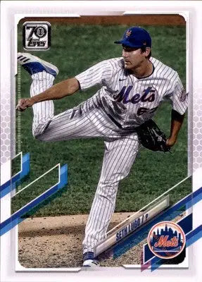 Seth Lugo 2021 Topps #155 New York Mets - Baseball Card Single