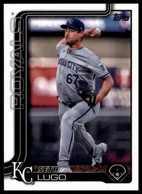 Seth Lugo 2025 Topps #206 Kansas City Royals - Baseball Card Single