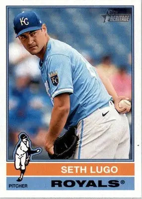 Seth Lugo - 2025 Topps Heritage - #312 - Baseball - Baseball Card Single