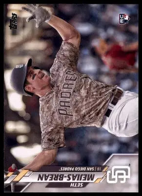 Seth Mejias-Brean Rookie 2020 Topps #370 San Diego Padres - Baseball Card Single