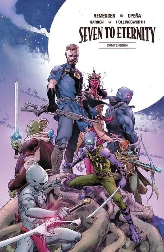Seven to Eternity comic book cover featuring the Eternity Compendium TPB series