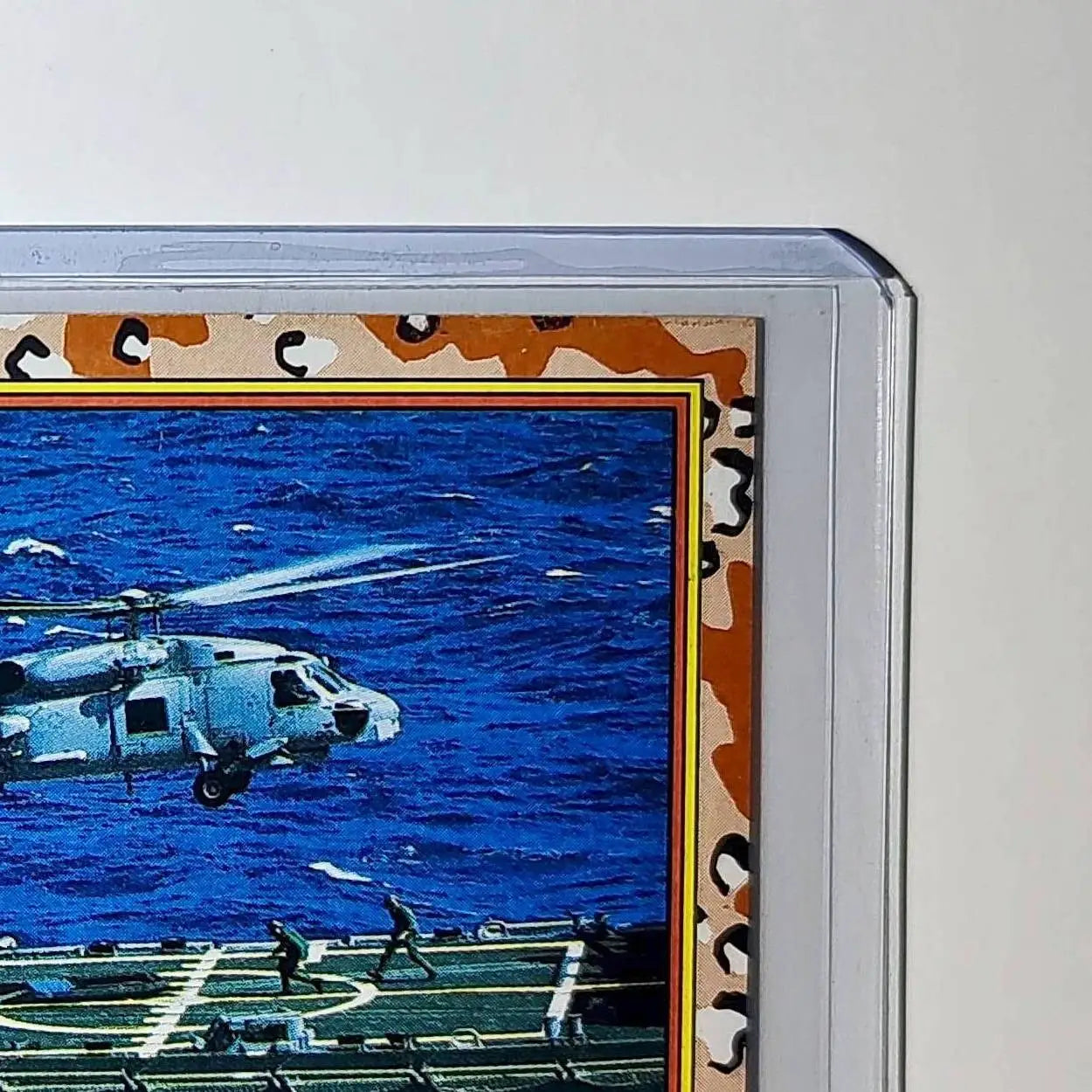 SH-60B Seahawk Helicopter 1991 Topps Desert Storm #10 Card