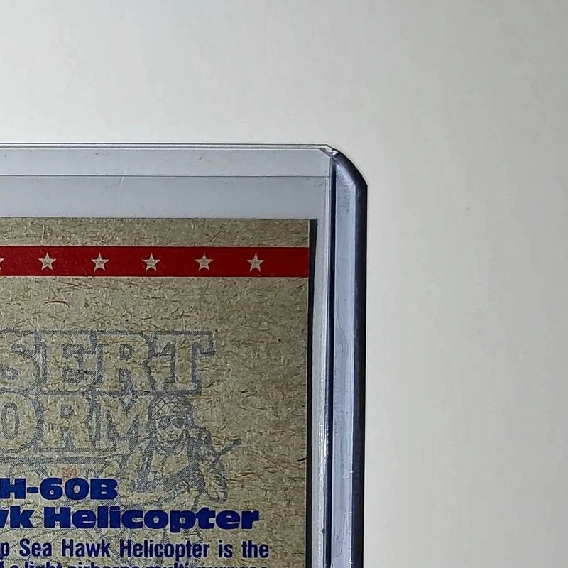 SH-60B Seahawk Helicopter 1991 Topps Desert Storm #10 Card