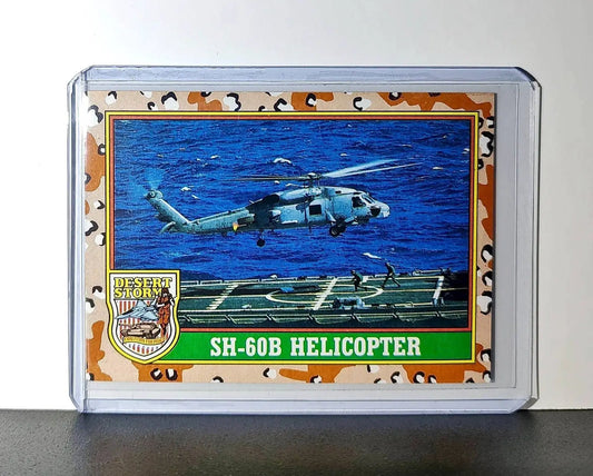 SH-60B Seahawk Helicopter 1991 Topps Desert Storm #10 Card - Non-Sports Card Single