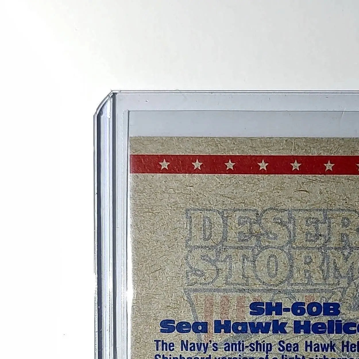 SH-60B Seahawk Helicopter 1991 Topps Desert Storm #10 Card