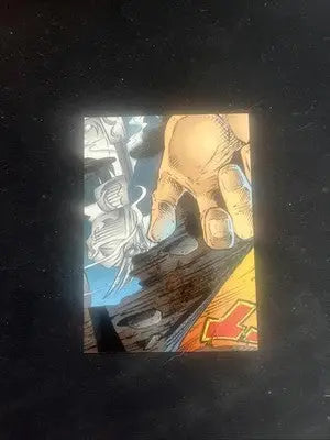 Comic book panel from Shadowhawk Special Preview Card 1994 #4, a rare special preview card