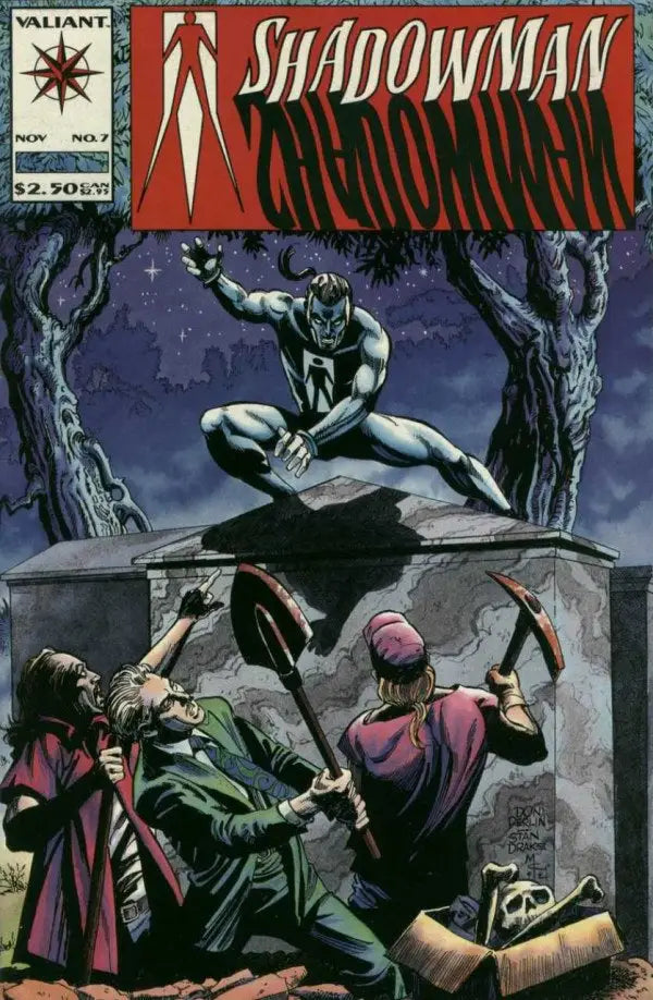 Shadowman #7 Comic Book featuring Jack Boniface 1992 FN/VF for collectors and fans