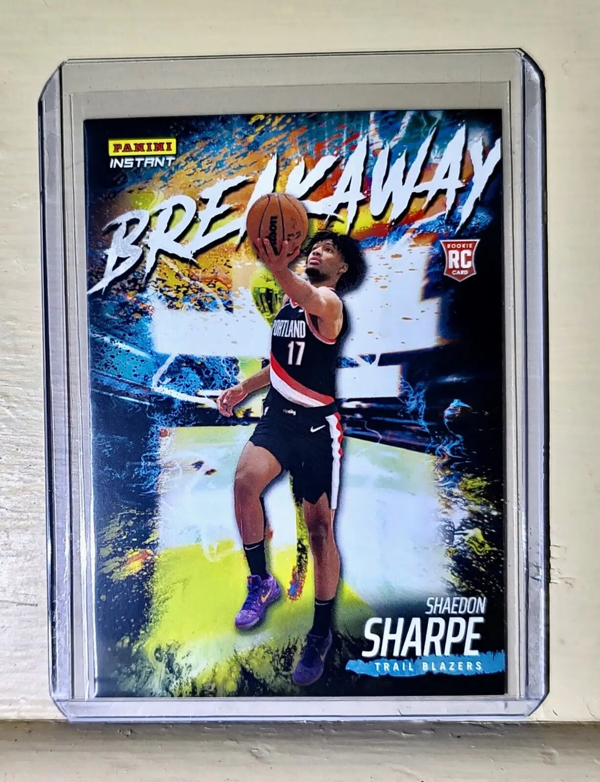 Shaedon Sharpe 2022-23 Panini NBA Breakaway #15 Rookie Basketball Card 1/2304