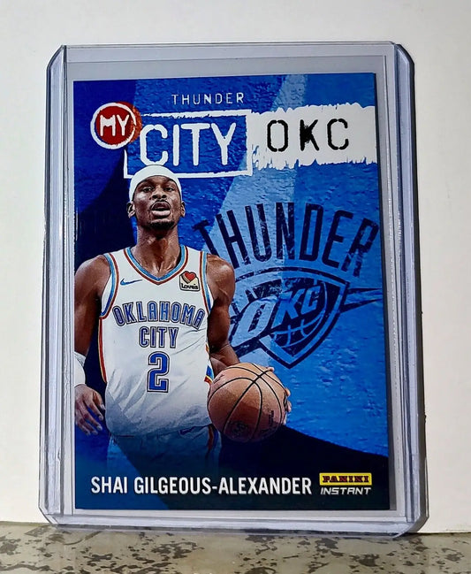 Shai Gilgeous-Alexander 2023-24 Panini NBA #28 MyCity Card OC Thunder 1/543 - Basketball Card Single
