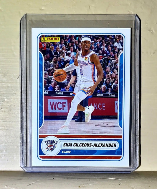 Shai Gilgeous-Alexander 2023-24 Panini NBA Basketball #48 Card OC Thunder - Basketball Card Single