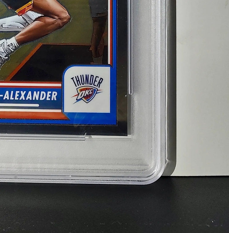 Shai Gilgeous-Alexander 2023 Panini Premium Stock NBA Hoops #2 Jumbo PSA 7 NM - Basketball Card Single