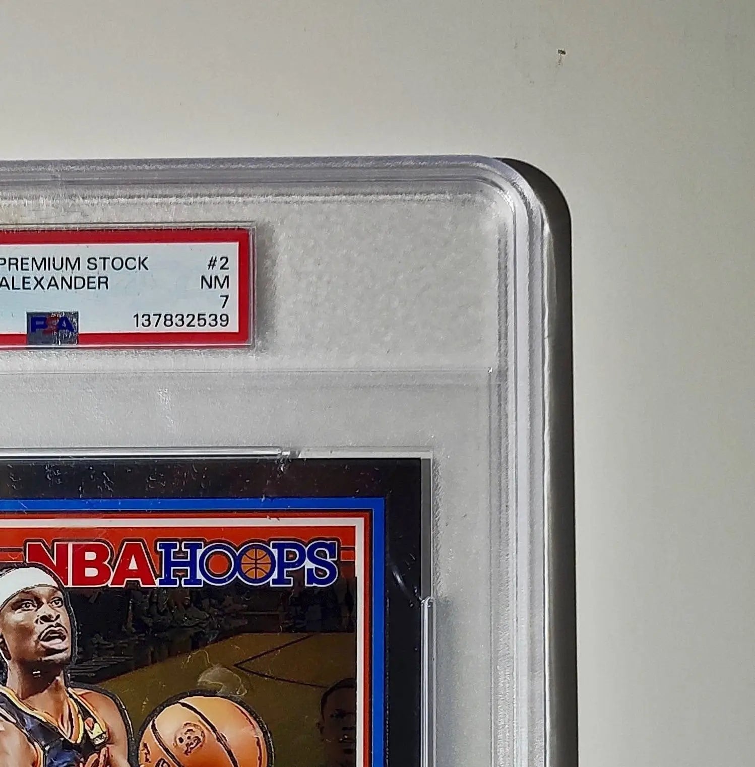 Shai Gilgeous-Alexander 2023 Panini Premium Stock NBA Hoops #2 Jumbo PSA 7 NM - Basketball Card Single