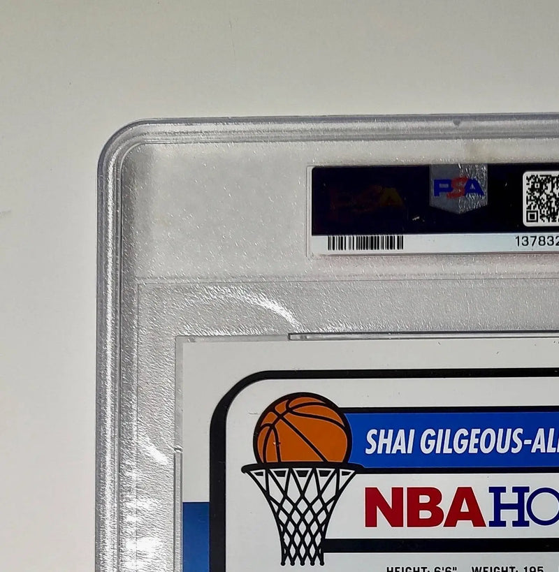 Shai Gilgeous-Alexander 2023 Panini Premium Stock NBA Hoops #2 Jumbo PSA 7 NM - Basketball Card Single