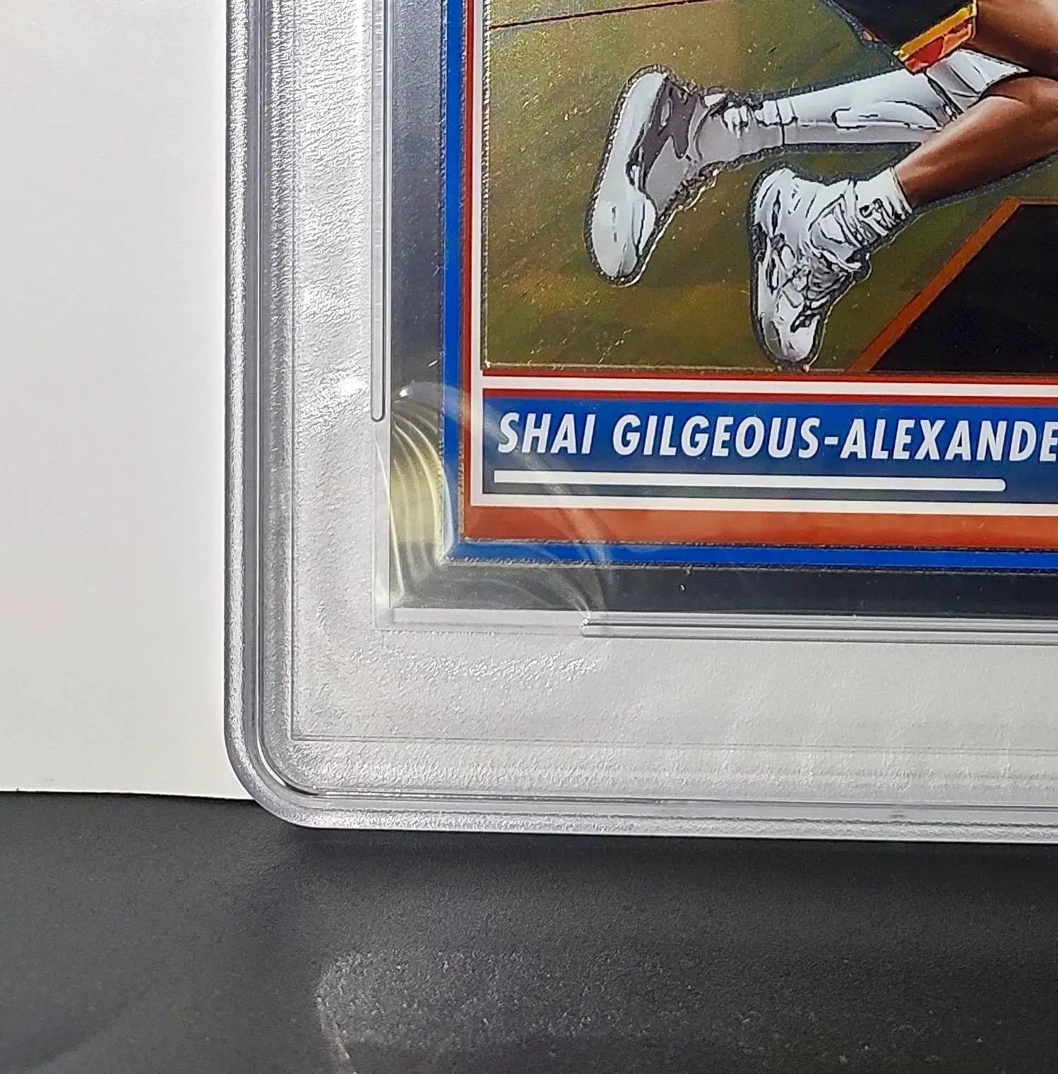 Shai Gilgeous-Alexander 2023 Panini Premium Stock NBA Hoops #2 Jumbo PSA 7 NM - Basketball Card Single