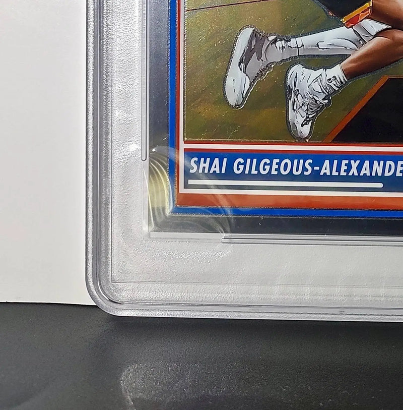 Shai Gilgeous-Alexander 2023 Panini Premium Stock NBA Hoops #2 Jumbo PSA 7 NM - Basketball Card Single
