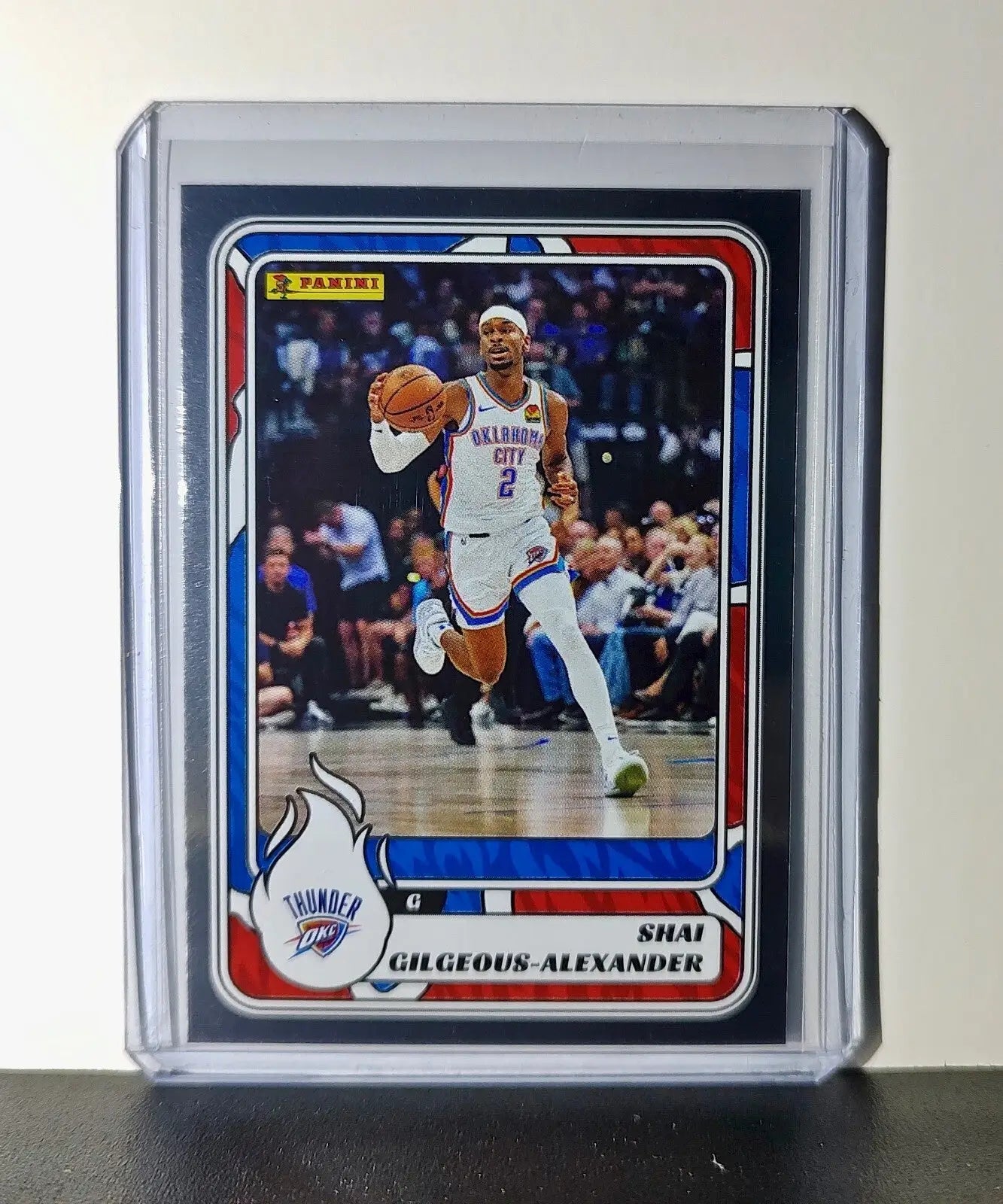 Shai Gilgeous-Alexander 2024-25 Panini NBA #2 Foil Sticker Card Thunder
