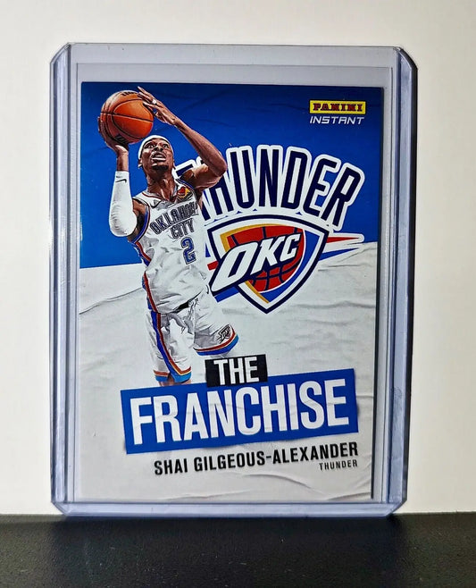 Shai Gilgeous-Alexander 2024-25 Panini The Franchise NBA #3 Card Thunder 1/234 - Basketball Card Single