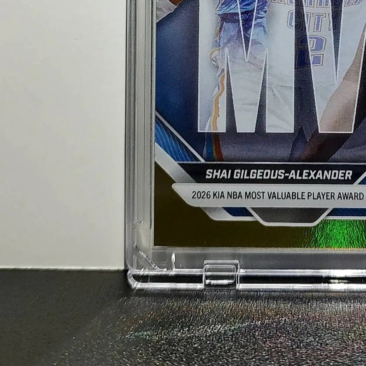 Shai Gilgeous-Alexander 2025-26 Topps MVPA Most Valuable Player 18/50 Gold Card - Basketball Card Single