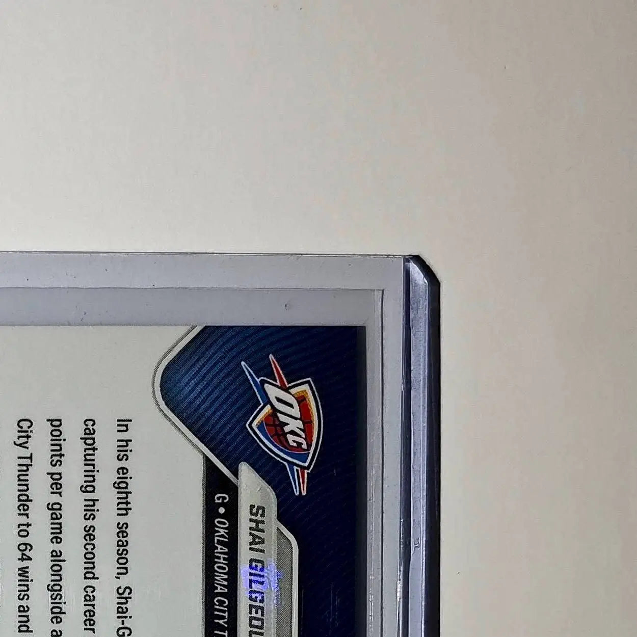 Shai Gilgeous-Alexander 2025-26 Topps Now MVPA Most Valuable Player Card Oklahoma City Thunder - Basketball Card Single