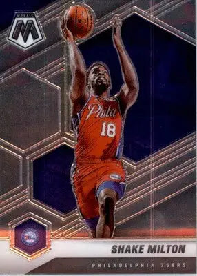 Shake Milton - 2020-21 Panini Mosaic - #56 - Basketball - Basketball Card Single