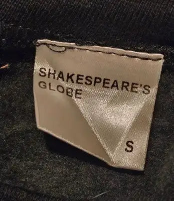 Shakespeares Globe Sweatshirt Unisex S Black Graphic Theatre Crewneck Pullover - Apparel