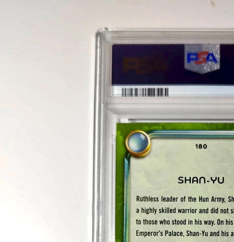 Shan-Yu 2025 Topps Disney Wonder #180 Card Mulan PSA 8