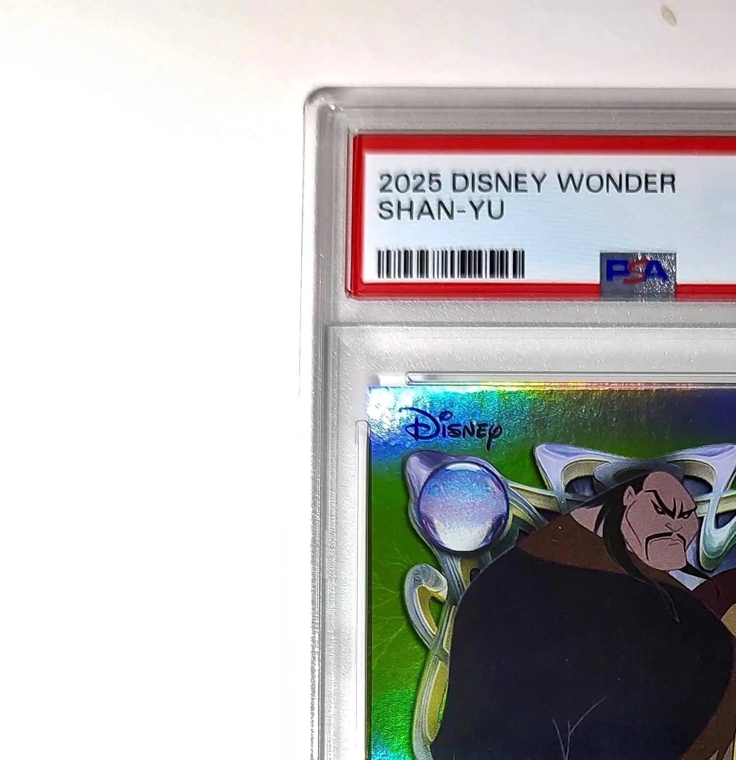 Shan-Yu 2025 Topps Disney Wonder #180 Card Mulan PSA 8