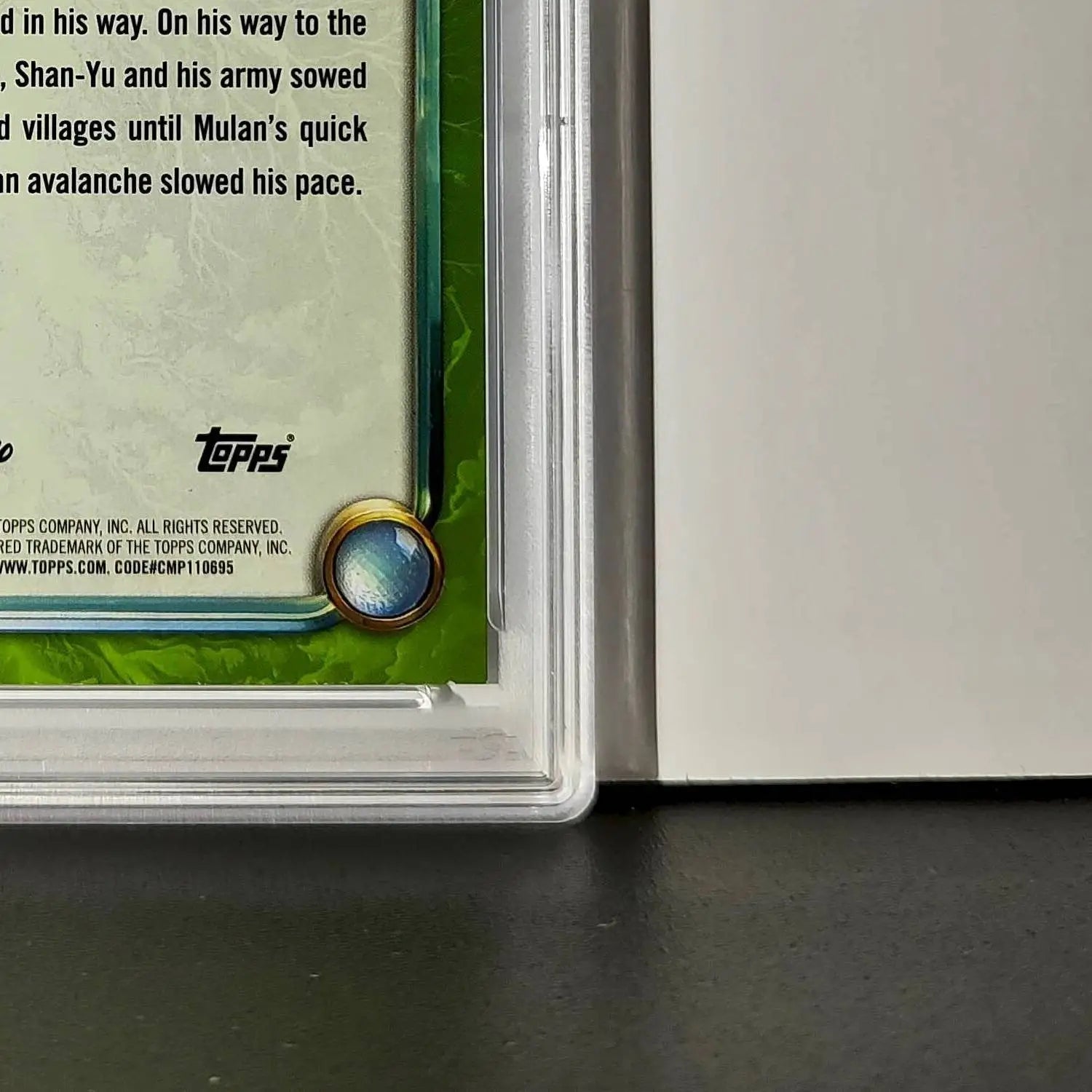 Shan-Yu 2025 Topps Disney Wonder #180 Card Mulan PSA 9 - Non-Sports Card Single