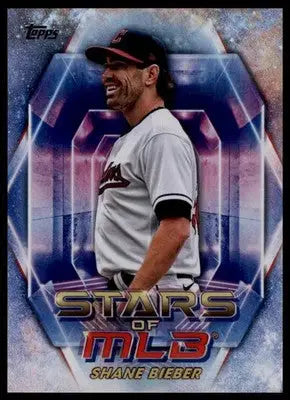 Shane Bieber 2023 Topps Update Stars of MLB #SMLB-70 Cleveland Guardians - Baseball Card Single