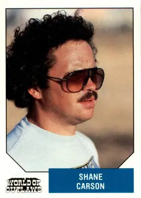 Shane Carson - 1987 World of Outlaws - #30 - Racing - Racing Card Single