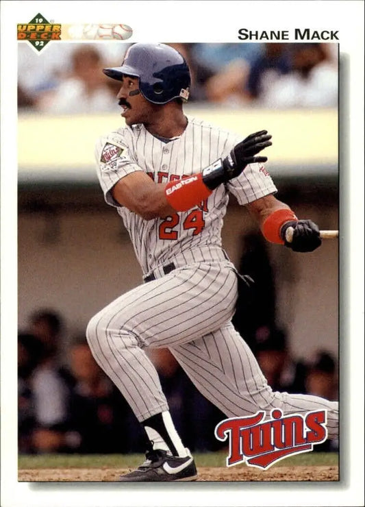 Shane Mack 1992 Upper Deck MLB #428 Baseball Card Minnesota Twins - Baseball Card Single