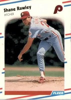 Shane Rawley - 1988 Fleer - #311 - Baseball - Baseball Card Single